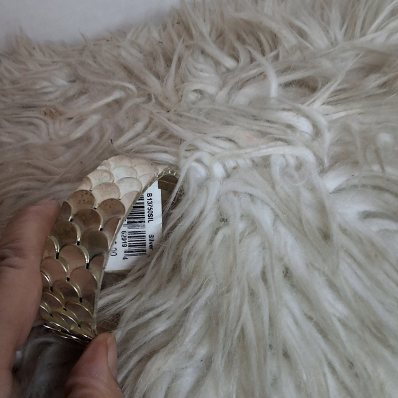 International Concepts Fishcale Silver Cuff NWT - Picture 9 of 9